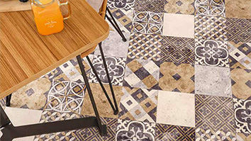 Cushioned Vinyl-Beläge (CV)