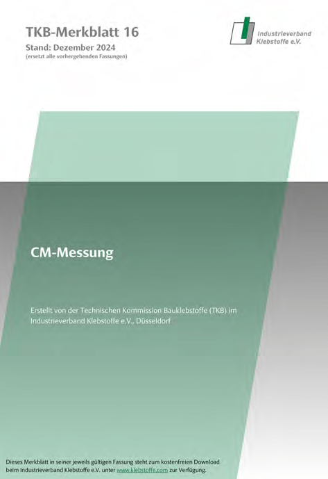 TKB-Merkblatt 16, CM-Messung